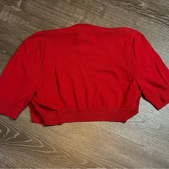The Dress Shop Disney Castle Red Women's Shrug - Picture 3 of 7